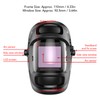 Flip Up Welding Helmet Auto Darkening Clamshell Lift Front Head