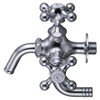 SANEI JF12YK-13 All-Purpose Double Mouth Horizontal Faucet Cross Handle for