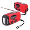 SUCCUL Multi-functional Disaster Prevention Radio, AM/FM Compatible, Disaster Prevention Flashlight,