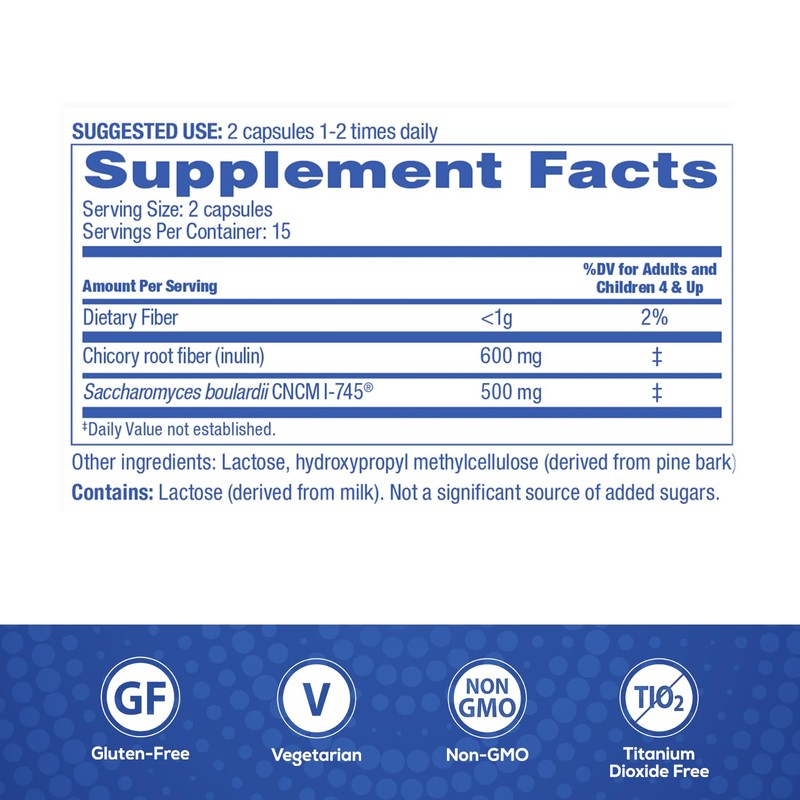 Florastor Select Pro+Pre Daily Probiotic and Prebiotic Supplement for Women
