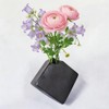 Black Vase, Single Vase, Small, Stylish, Mini Vase, Ceramic Vase,