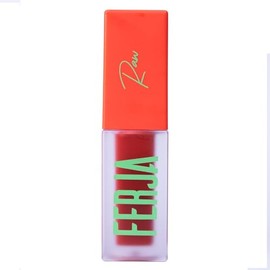 Ferja  Lip Gloss RAW Tono Rojo Brillo para Labios Hidrante  Efecto Volumen y Acabado Natural  5 ml                                                    