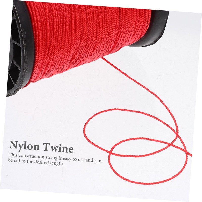 Gadpiparty 2 Rolls Twisted Nylon String for Construction and DIY