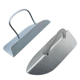 JCBIZ 2Pcs Stainless Steel Shade Corner Tool Interior and Exterior Wall Scraper Small Craftsman Construction Tools Drywall Corner Tool 90 Degree Right Angle Gypsum Wall Corner Scraper