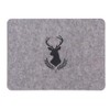 Stag Felt Place Mat Set, 44 x 32 cm, Set