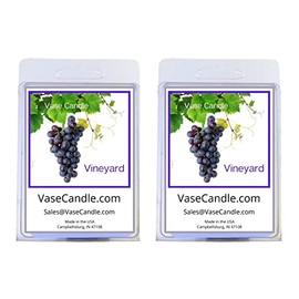 Vineyard Vase Candle - A wonderful aroma of fresh grapes. (Wax Melts)