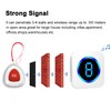 LIKEPAI Caregiver Pager Wireless Call Bell Alert Button for Seniors/Elderly/Patients