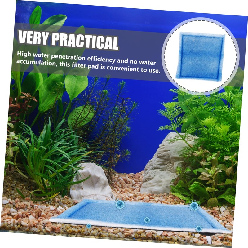 Sosoport Aquarium Cleaning Fish Tank Accessory Filter Pad Pond Pad