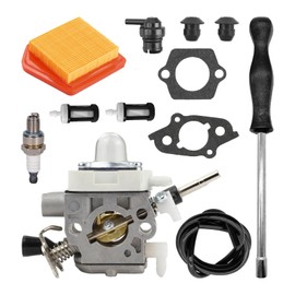 Carburetor Kit FS240 FS260 4147-120-0625 for Stihl FS240 FS240C FS240R FS240RC FS260C FS260R FS360C FS410C Brushcutter Parts Carburetor with 4147 141 0300 Air filter filter