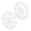 2pcs Bed Sheet Detangler Reduces Laundry Tangles Works in Washer