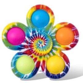 Nutty Toys Fidget Spinner - Sensory Toy for Kids & Adults - Top Stress & Anxiety Relief Gifts 2025 Unique Christmas Stocking Stuffers Idea Best Toddler Teen Girl Teenage Boys Tween Present