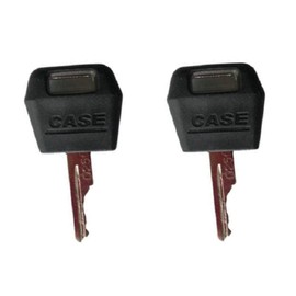 Ignition Key Starter Key for Case Cormick Bobcat Replacement Tractor Key Heavy Equipment D250 1964831C2 Pack of 2