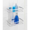 Wenko Premium 20410100 Wall-Mounted Shelving unit with 2 Shelves Stainless