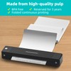 (100 Sheets) A4 Foldable Thermal Paper, BPA-Free, Quick-Drying Thermal Paper