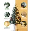 3 Ft Mini Christmas Tree with Premium 78 Warm White