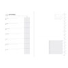 Plan Note 15 Pastel Green: Appointment Calendar. Desk Size