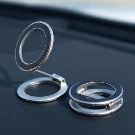 Bolche 듀얼핏 맥세이프 차량 핸드폰 거치대 810도 회전 양면 자석 (BC-DFH-01) DualFit MagSafe Car Phone Holder 810-Degree Rotating Double-Sided Magnet (BC-DFH-01)