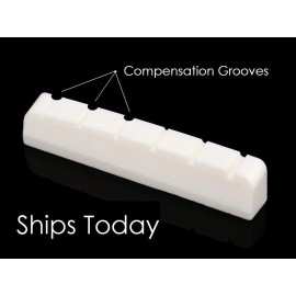 GeetarGizmos COMPENSATED BONE Nut handmade for EPIPHONE Guitars - FREE SHIPPING