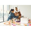 GoldenBakeryFamily 10 Pcs Cake Boxes,12x12x8 Inches White Bakery Boxe with