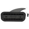 DSHE Detachable Center Fin Black, Kayak Rudder Kit Skeg Tracking