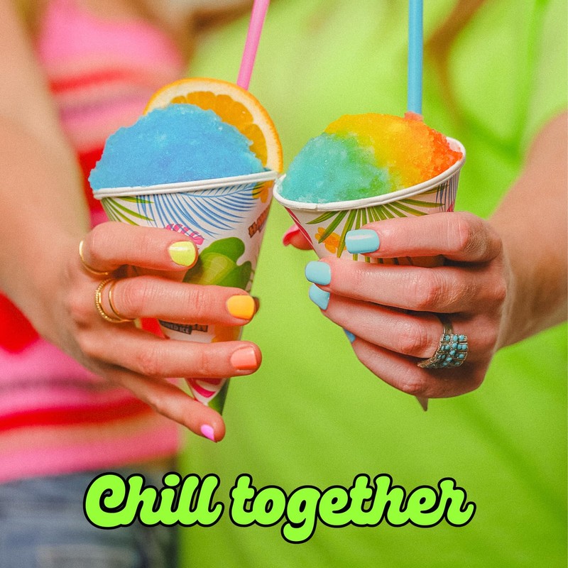 Hawaiian Shaved Ice S700 Kid-Friendly Snow Cone Machine Kit with