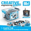 Engino Toys Creative Engineering STEM Maker Master Ultimate 60-Model Set,