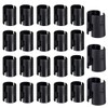 Wire Shelf Clips - 120 Pieces 60 Pairs Black Wire
