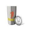 Rugby Retro Style Football Sport Stainless Steel Insulated Tumbler