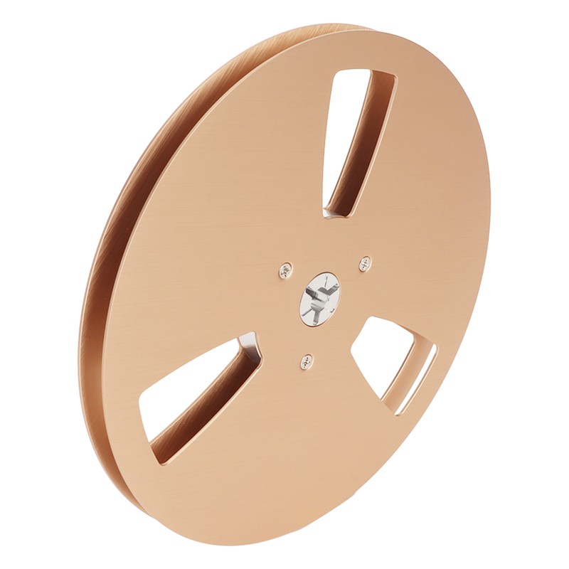 1/4 7 Inch Empty Tape Reel Aluminum Alloy 3 Hole
