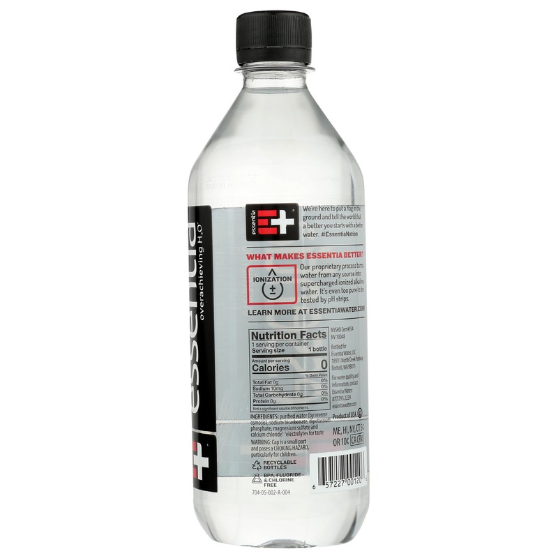 Essentia Water, Ionized Hydration Single, 20 Fl Oz