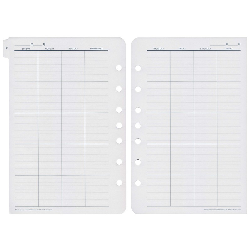 Franklin Planner Original 2 Pages Per Day Daily Pages 1