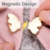 8 Pairs Butterfly Curtain Clips, Magnetic Curtain Closures, Easy to