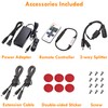 Lvyinyin LED Under Cabinet Lighting Linkable Kit, Wireless Dimmable Puck