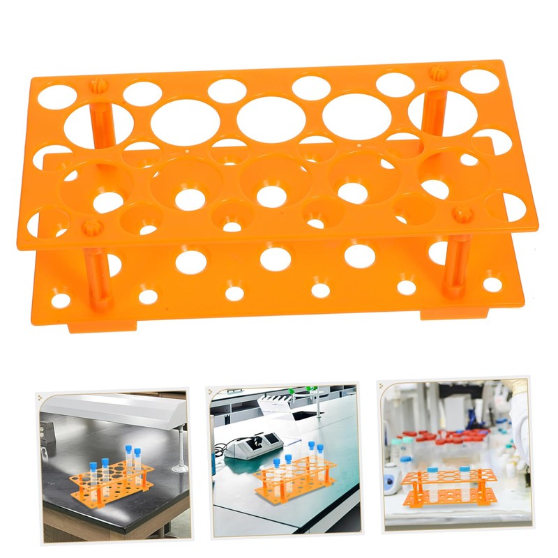 iplusmile 3pcs Test Tube Holder Rack for Tubes for Laboratory