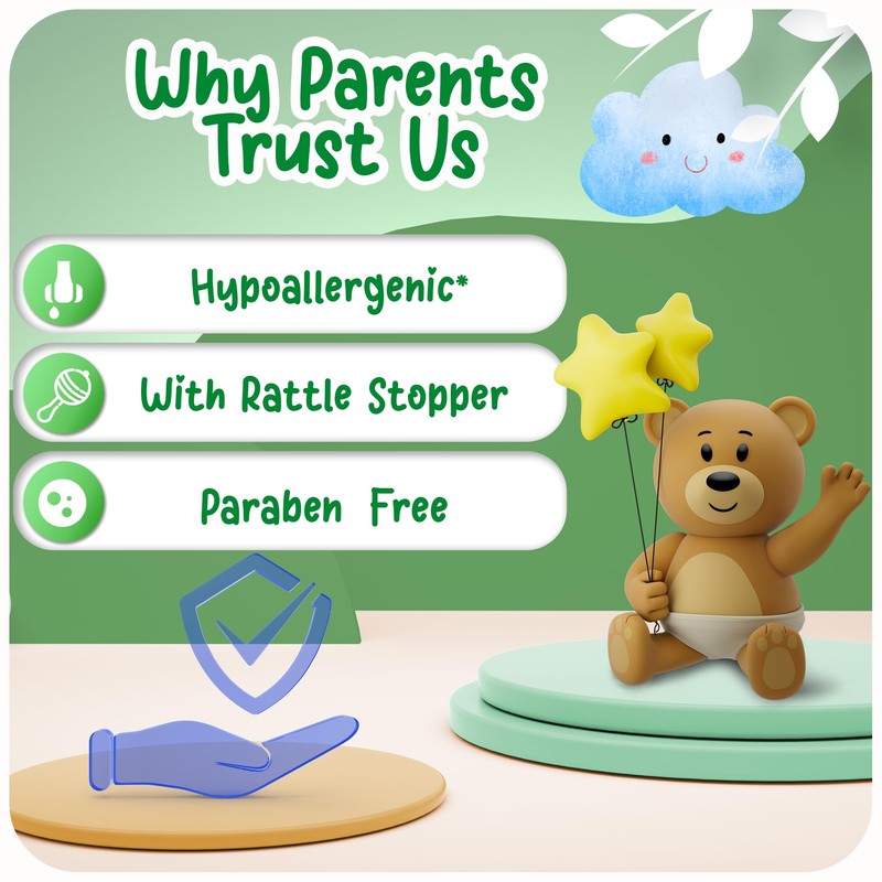 Ricitos De Oro Bio-Pure Baby Shampoo, Fortifies Hair, Adds Shine