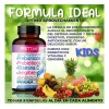 Probioticos Niños Vitamina Prettan Tabletas Sabores Naranja Uva Cereza