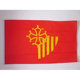 AZ FLAG Languedoc-Roussillon Flag 150 x 90 cm