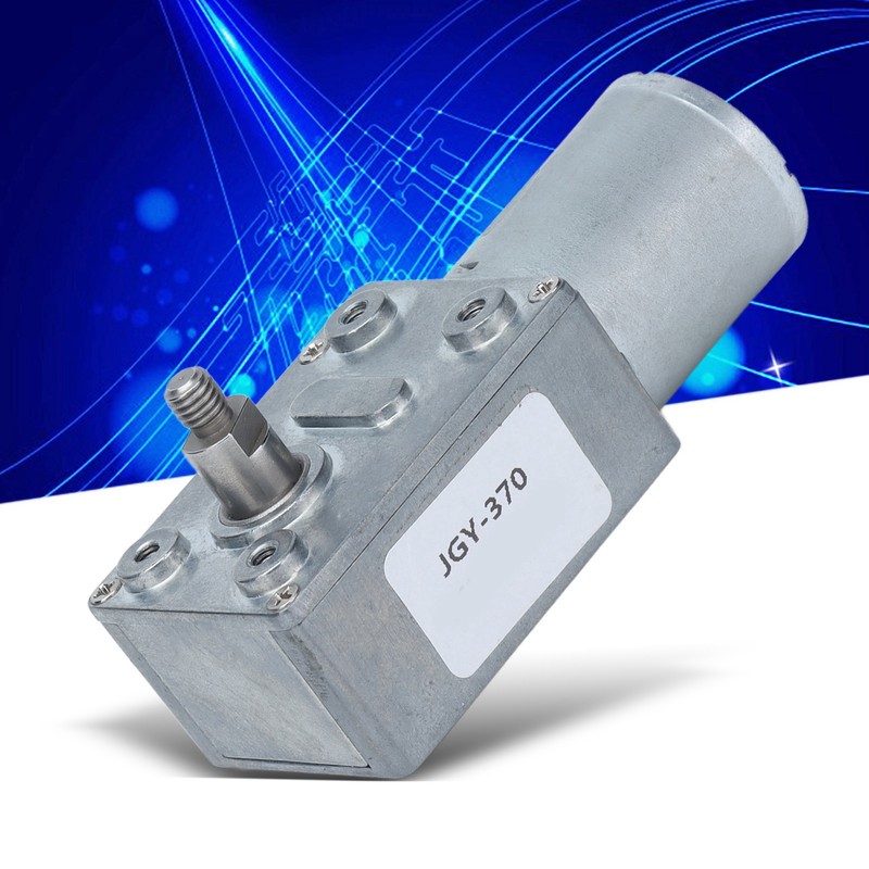 DC12V Worm Gear Motor Self Locking Reversible Speed Reduction Motors