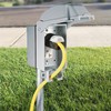 TayMac MX3200 RaynGuard Extra Duty Metal Weatherproof in-Use Cover, 1-Gang,
