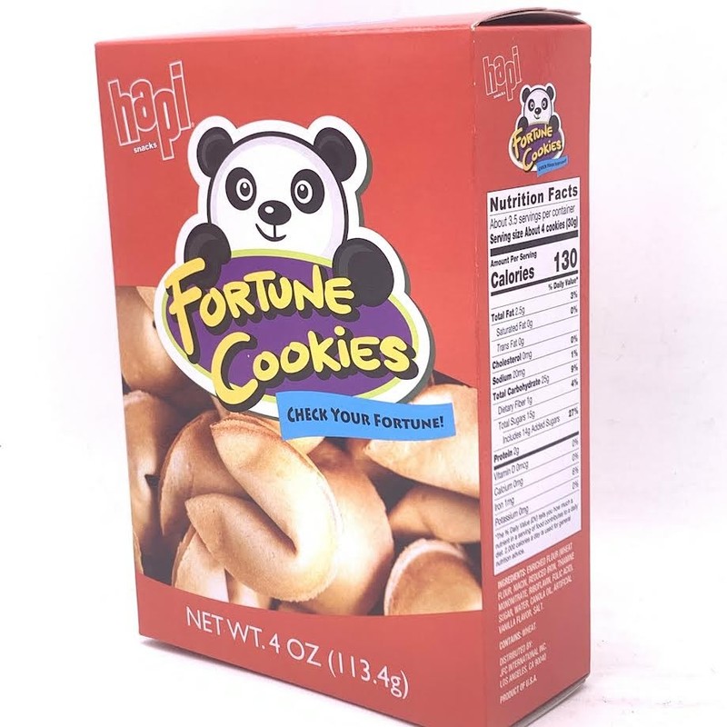 Hapi Fortune Cookies Box 4oz/113.4g