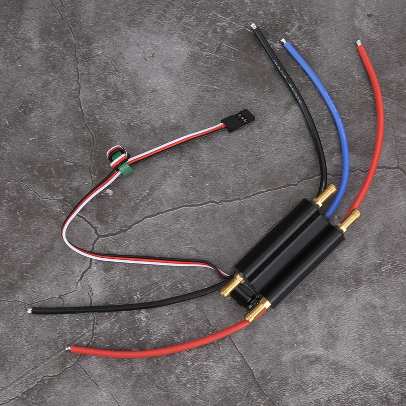 30A RC Boat Waterproof Brushless ESC Electric Speed Controller Accessory