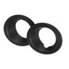 Headlight Eyebrow, Yosoo 2 Pieces Front Bumper Fog Light Ring