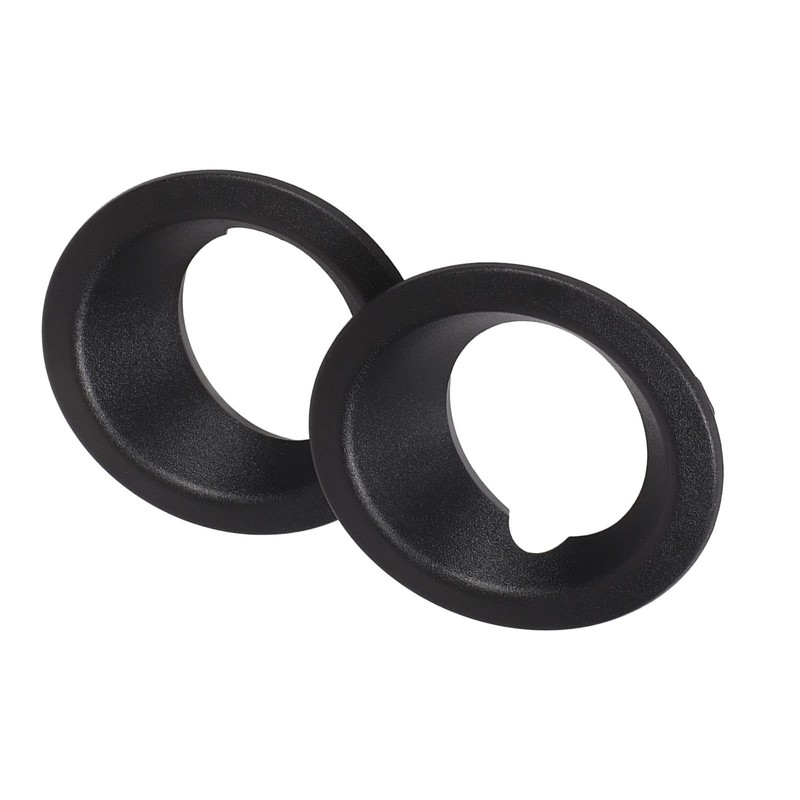 Headlight Eyebrow, Yosoo 2 Pieces Front Bumper Fog Light Ring