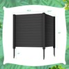 Giantex Outdoor Privacy Screen 2 Panels, 48''W x 48''H Decorative