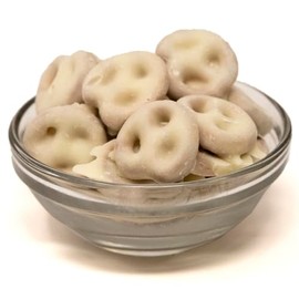 SweetGourmet Yogurt Covered Micro Pretzels | Christmas Candy | 1 Pound