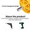 lasuroa 9pcs PVC Pipe Threader Kit for Electric Drill, PVC