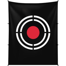 Golf Net Golf Targets 1.5x1.8m Replacement Golf Target Golf Practice Equipment Black Outdoor Velvet