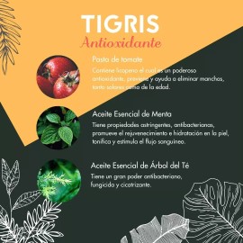 Vidamía Jabón Artesanal Gde Antioxidante Tomate Menta Vegano