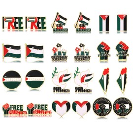 Palestine Earrings for Women Free Palestine Stud Earrings Enamel Peace Dove Power Fist Palestine Flag Earrings Save Gaza Support Palestine Jewelry Accessories Outfits (Style B)