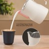 Milk Frother Cup 350ml 304 Stainless Steel Pointed Mouth Foaming